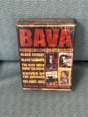 The Mario Bava Collection Volume 1 DVD 2000 5-Film Box Set Italian Horror